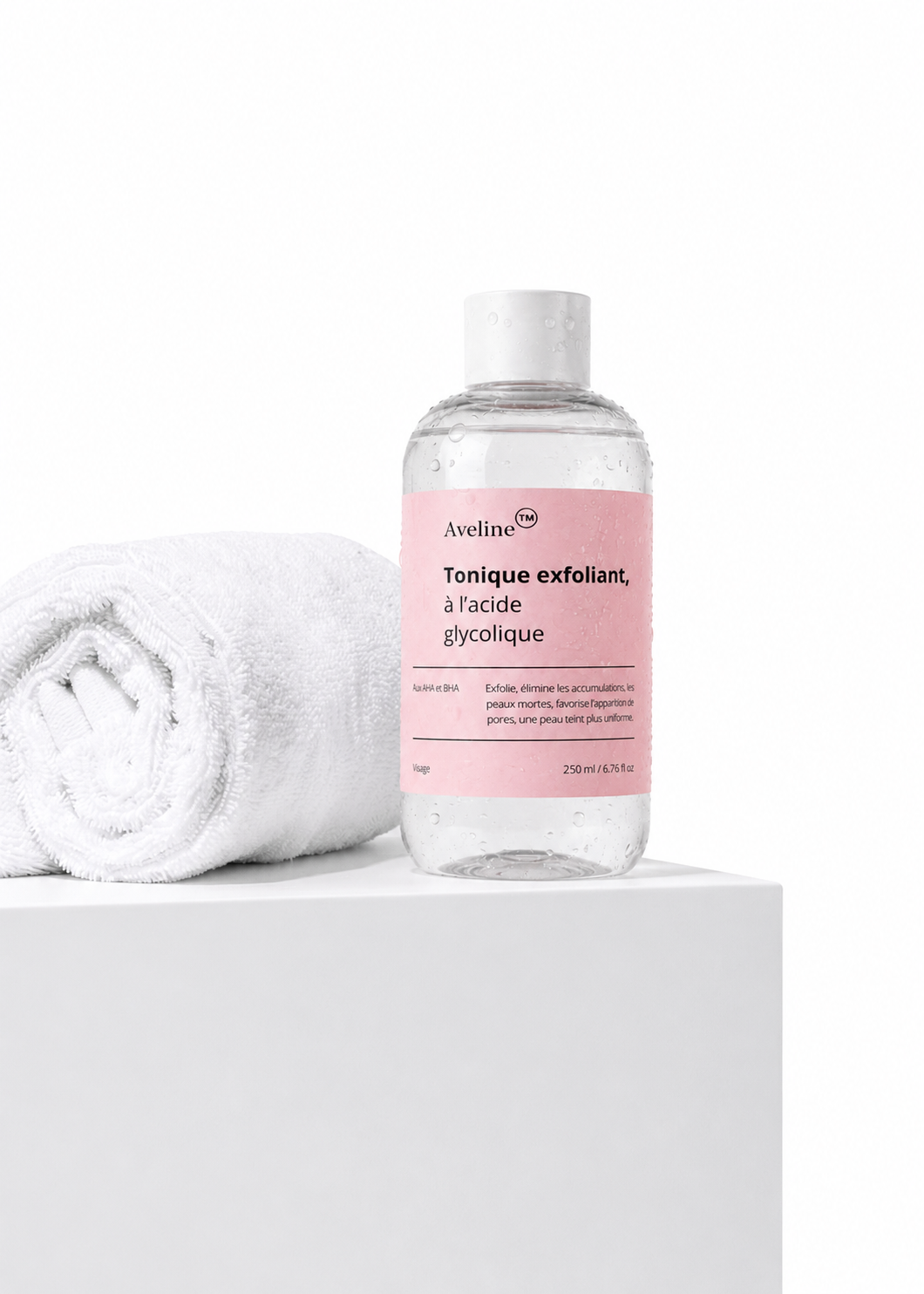 Tonique exfoliant à l'acide glycolique