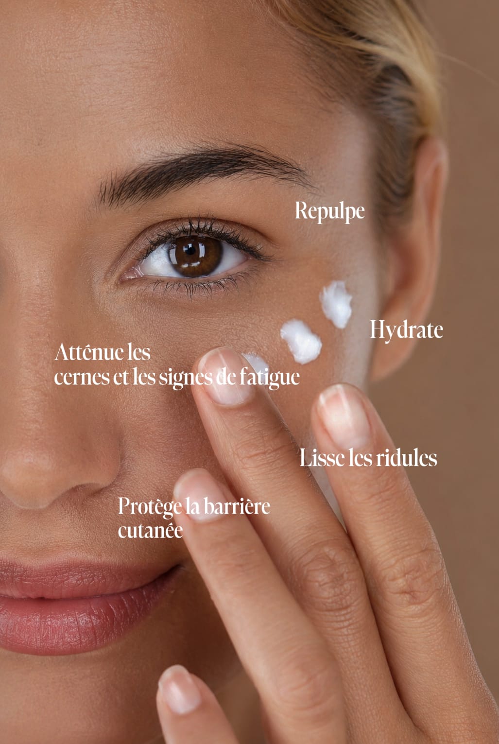 Crème contour des yeux éclaircissante