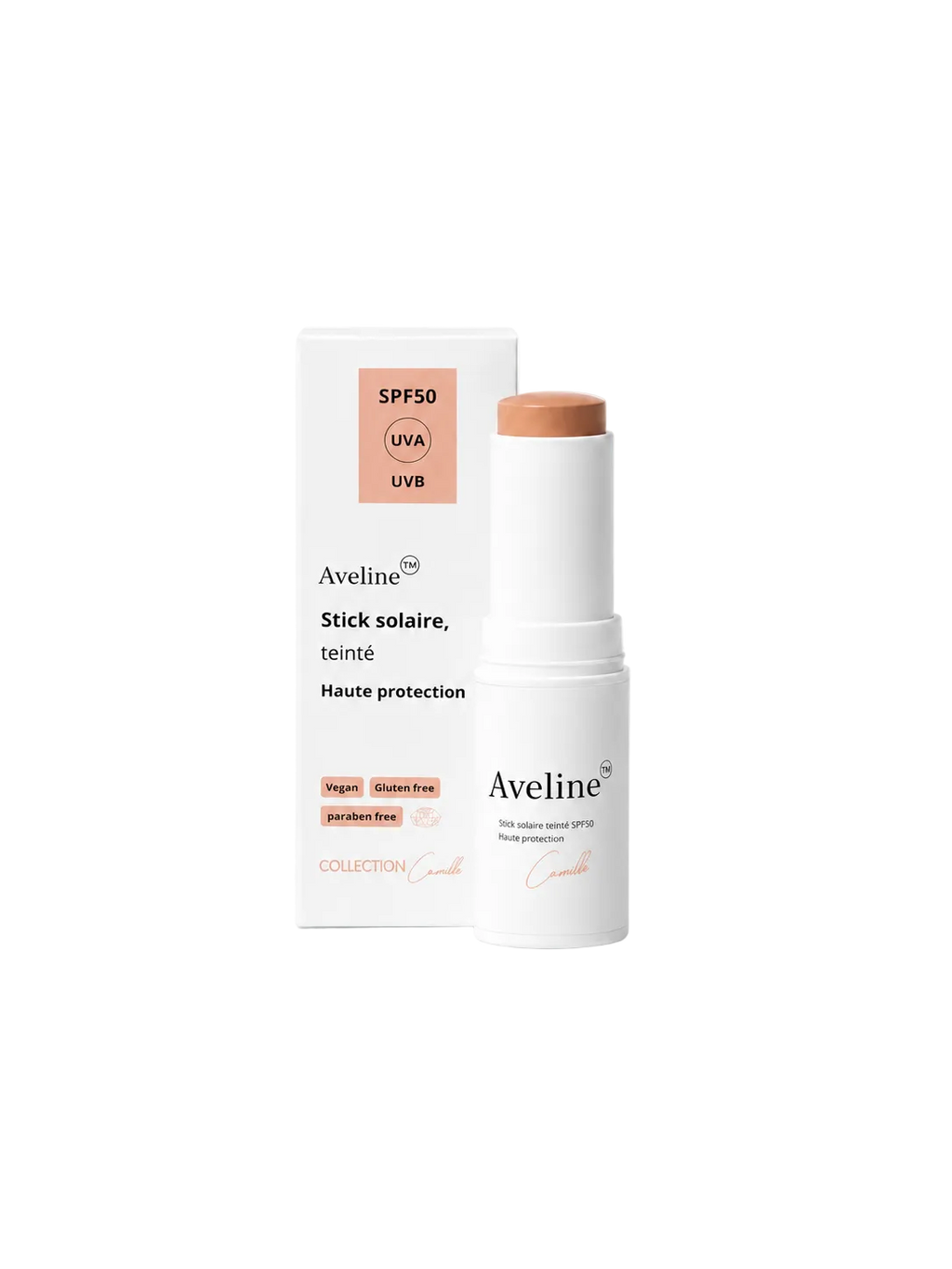 Stick solaire intense SPF 50, teinté