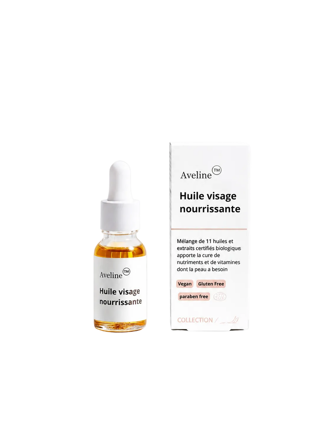 Huile visage nourrissante