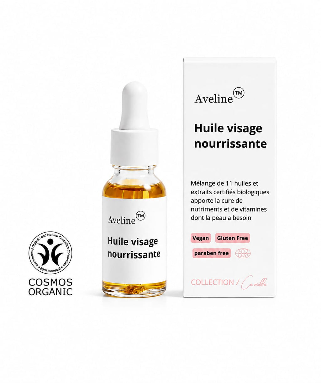 Huile visage nourrissante