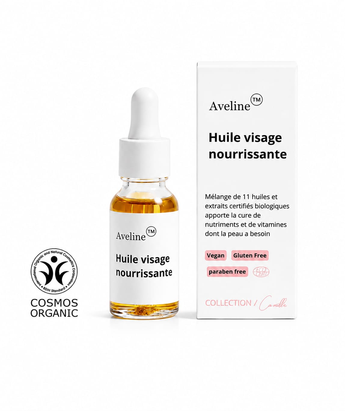 Huile visage nourrissante