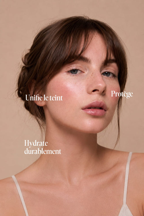 Crème solaire SPF 30, teinté - à l'acide hyaluronique